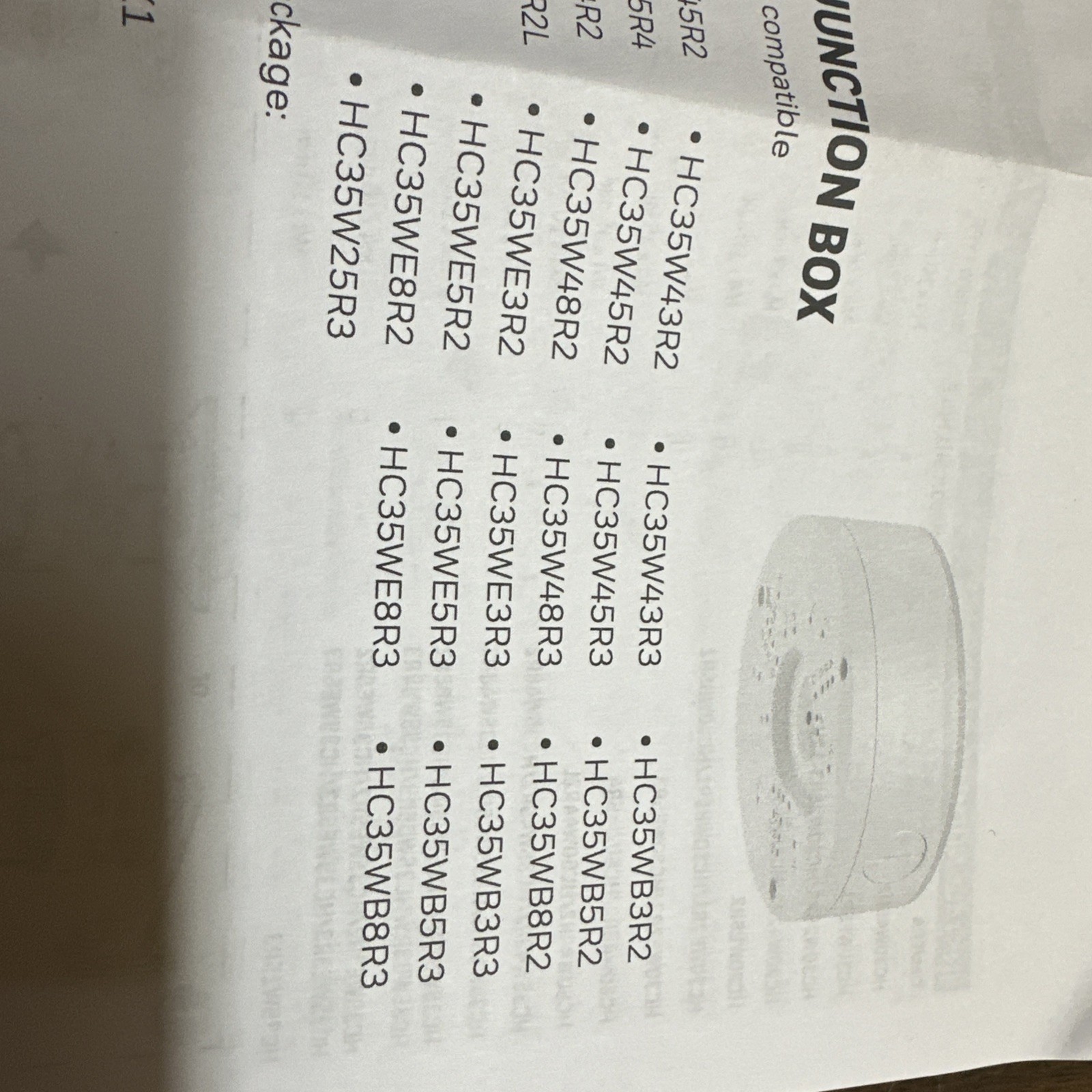 Honeywell 60 Series Dome Junction Box HA60JCBH1 Multiple Camera Compatible