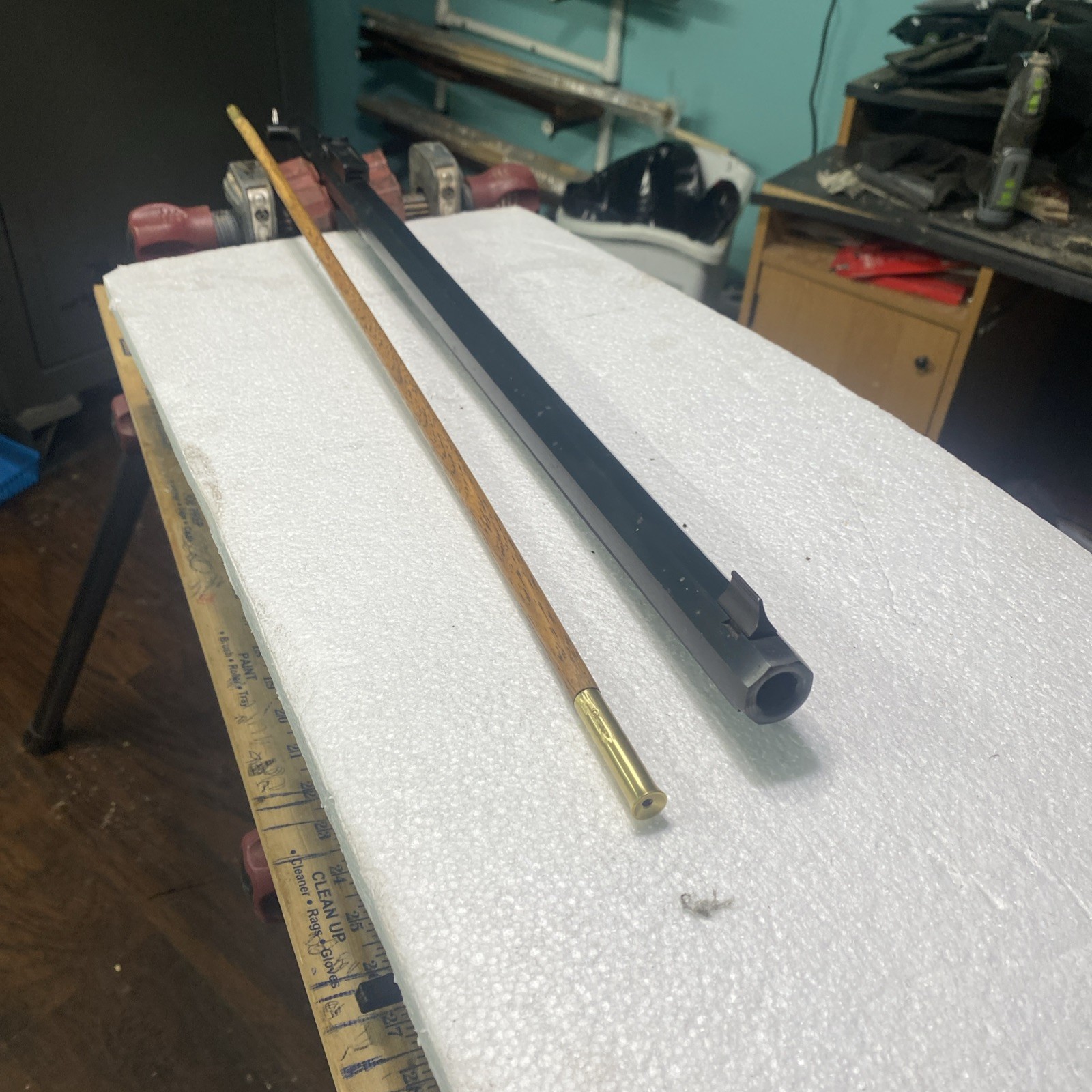 CVA Hawken Muzzleloader Barrel, 28" 15/16" Dia., 50 Cal W Ramrod.