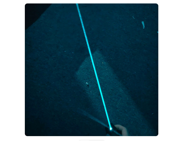 Adjustable Thickness 488nm 100mW Sky Blue Laser Module TTL