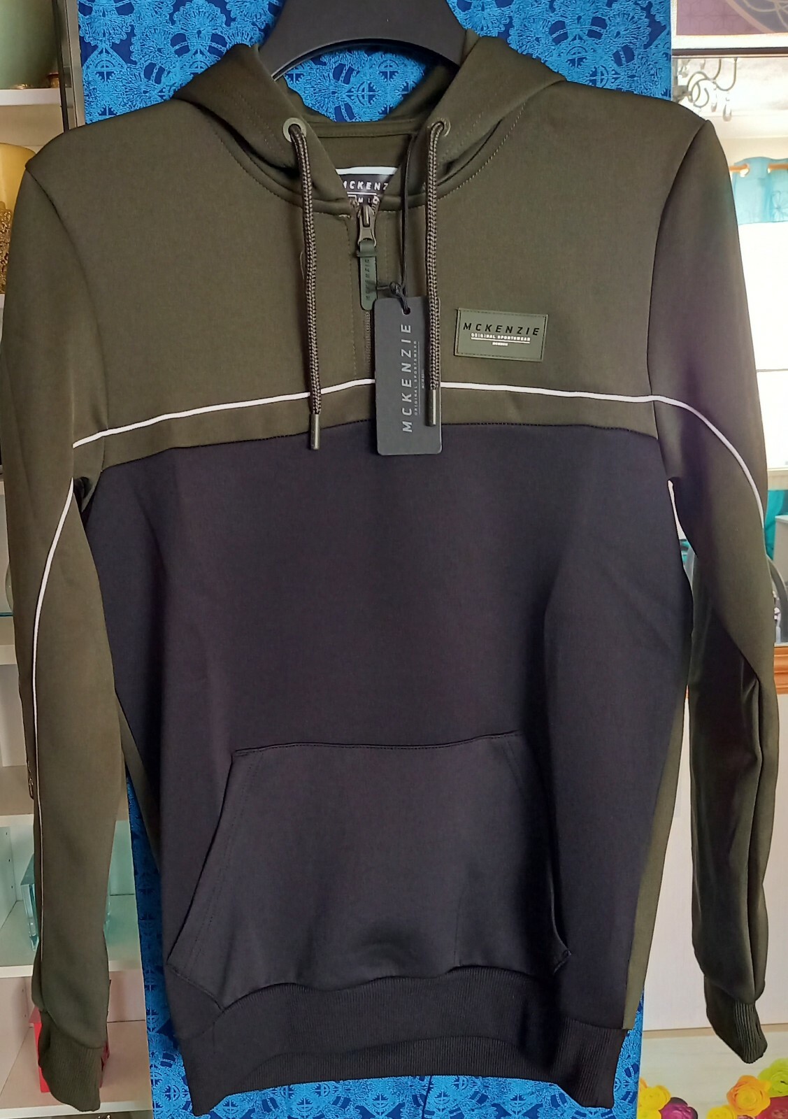McKenzie Black/Olive Adam Poly Tracksuit Set (Multiple Sizes Available)