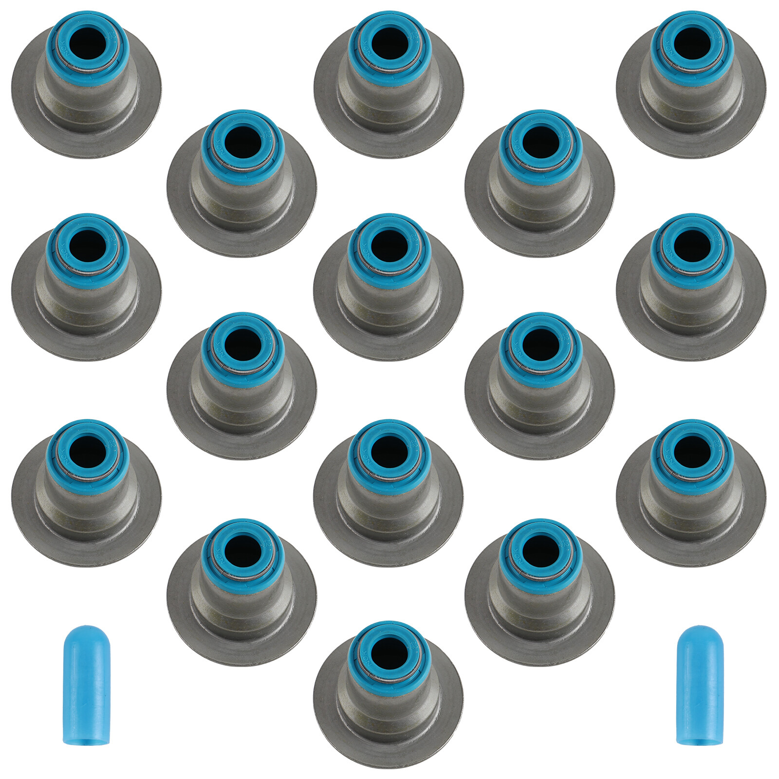 LS1 LS3 LS6 FKM VALVE SEALS .313 X 500 METAL CLAD 4.8 5.3 5.7 6.0 for GM TOP HAT