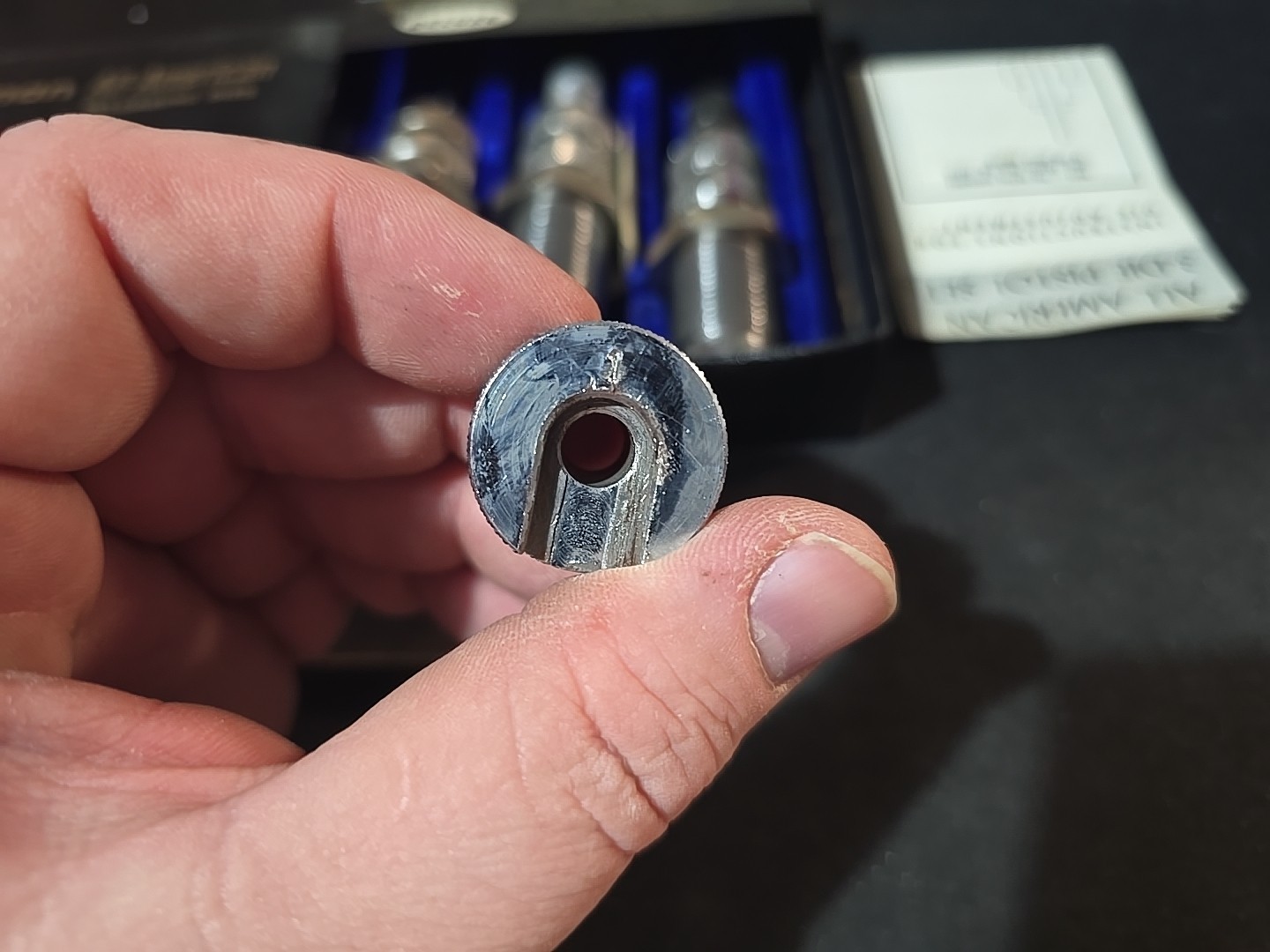 Lyman 45 Acp Auto 3 A-A Reloading Dies Die Set Deluxe Case