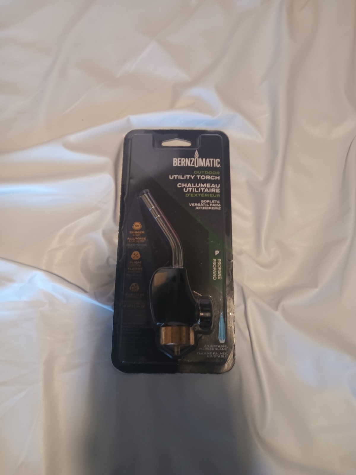 Bernzomatic Outdoor Utility Torch For Use With Propane Canisters #WT2301C