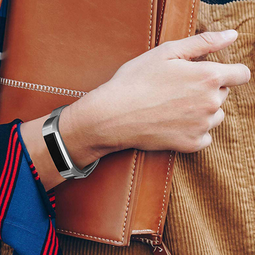 For Fitbit Alta/HR Replacement Band metal Strap, Bracelets Accessories Large