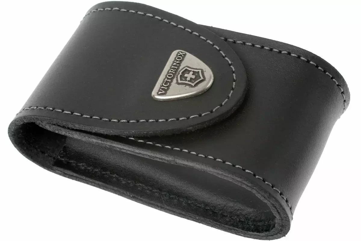 Victorinox Leather Pouch - 5-8 Layer, Black 4.0521.3