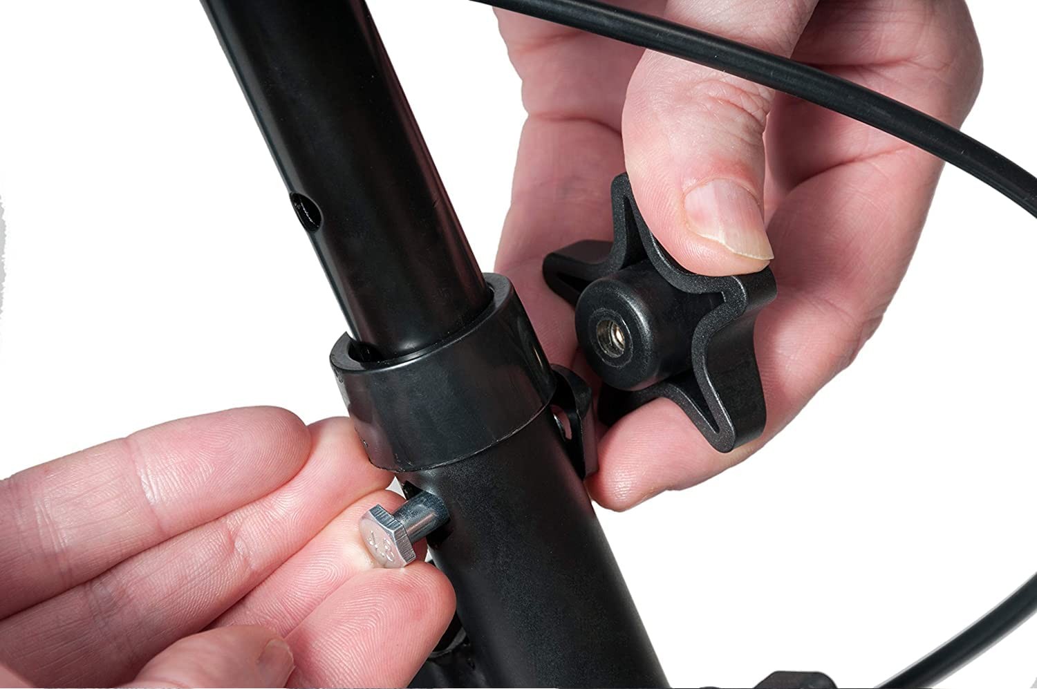 ROLLATOR 2 Plastic KNOB 2 Screw for ARMS Hl420