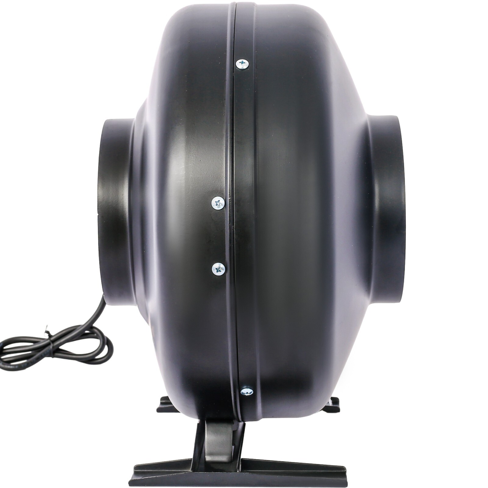 6'' 412 CFM Inline Duct Fan: Air Circulation Vent Blower