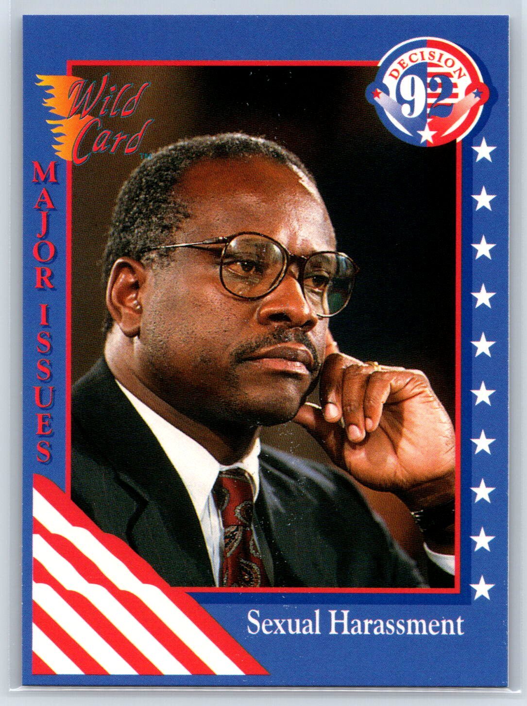 1992 Wild Card Decision '92 Clarence Thomas Sexual Harassment #90