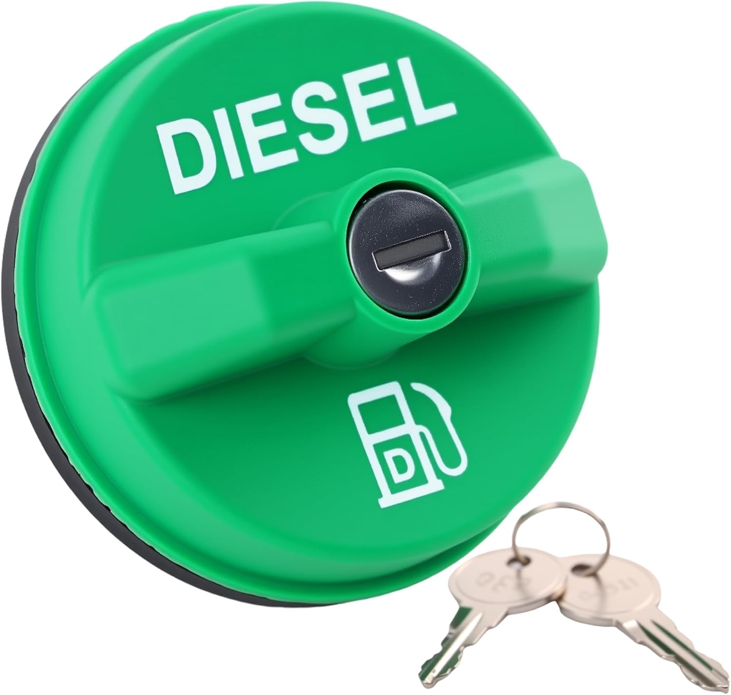 Locking Diesel Fuel Cap - 2500 3500 Express Suburban F250 F350 F450 F550 E450 E5