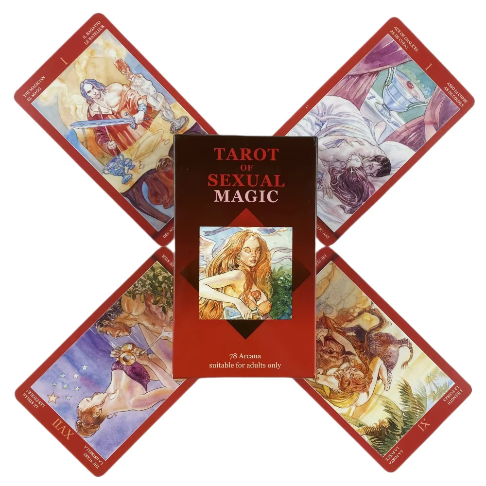 Tarot of Sexual Magic Cards 78 Card English Oracle Divination Deck
