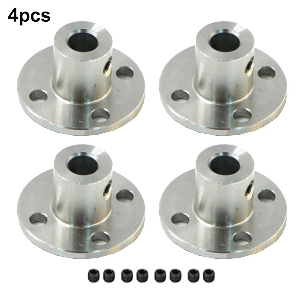 Flange Coupling Screws Power Tools Shaft Coupling 4pcs Flange Couplings
