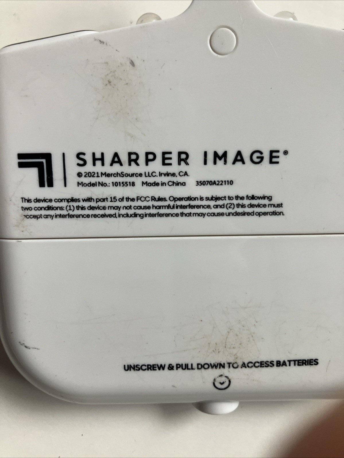 Sharper Image Mecha Rivals Remote Control Only Robot 02 White Model# 1015518