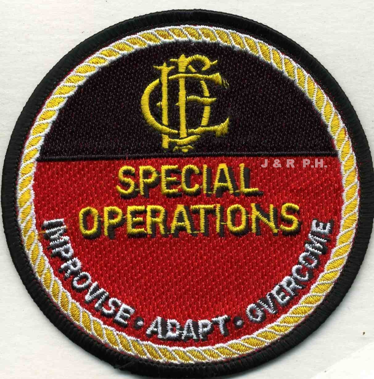 Chicago  Fire Dept. Special Operations, Illinois  (4" round size) fire patch
