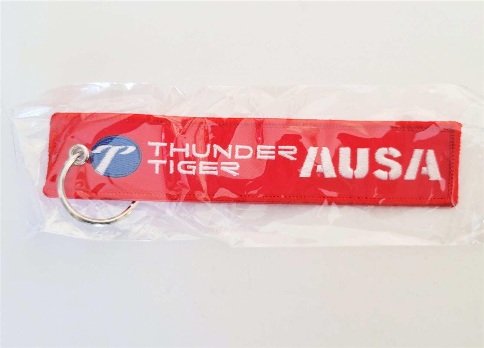 Thunder Tiger AUSA / Made In Taiwan Red Tag Keychain Military