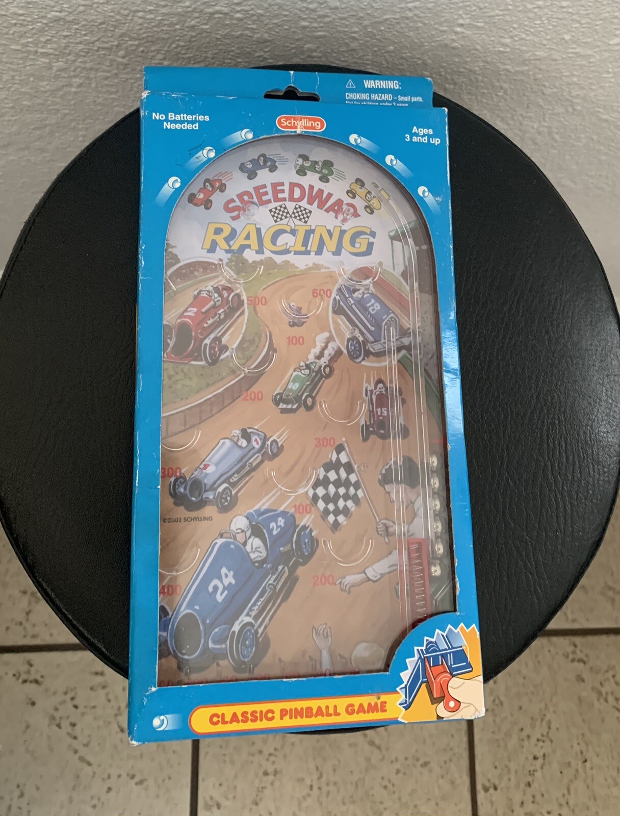 Speedway Racing Pinball Game Year 2000 Vintage Rare