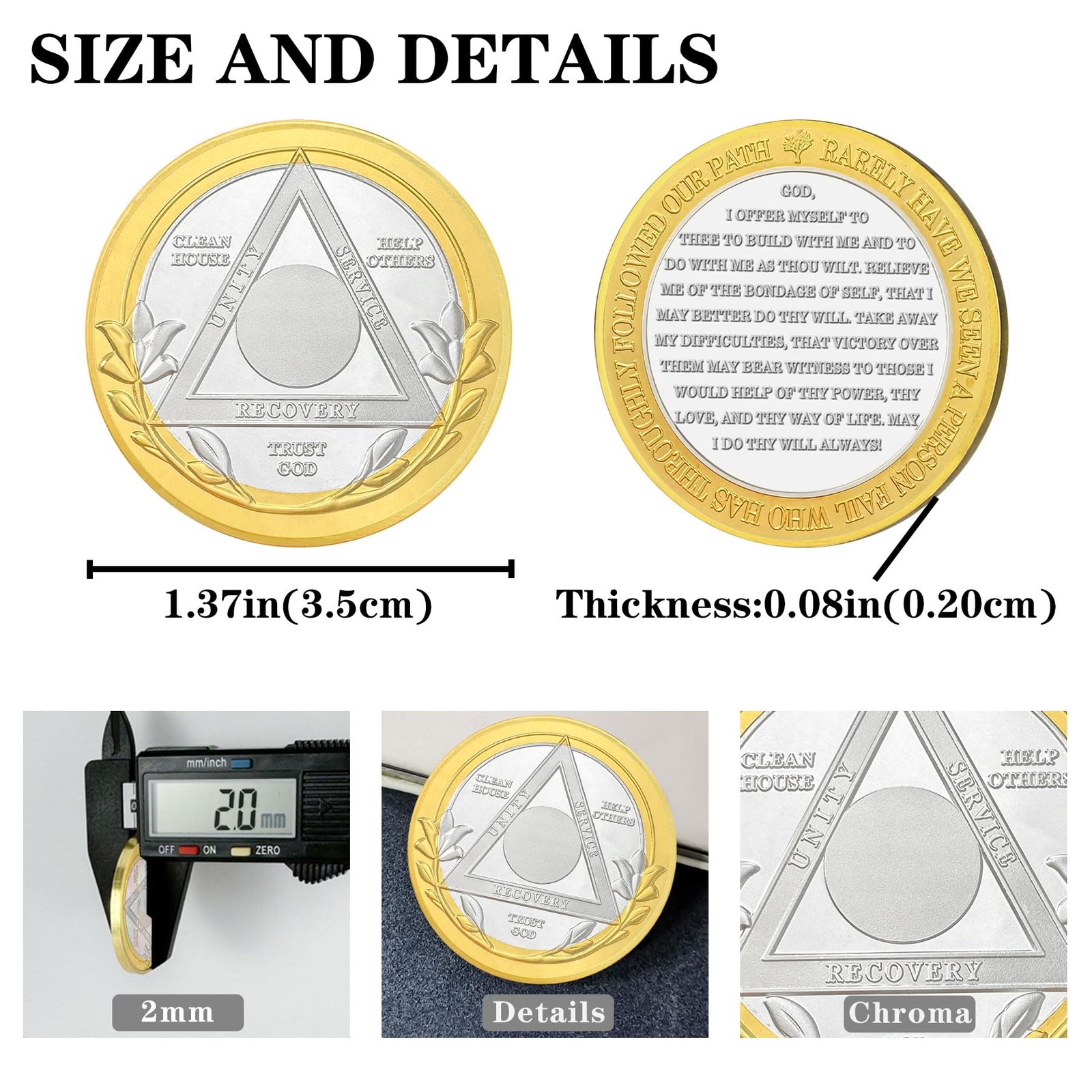 Golden Floral Triangle Triangle,