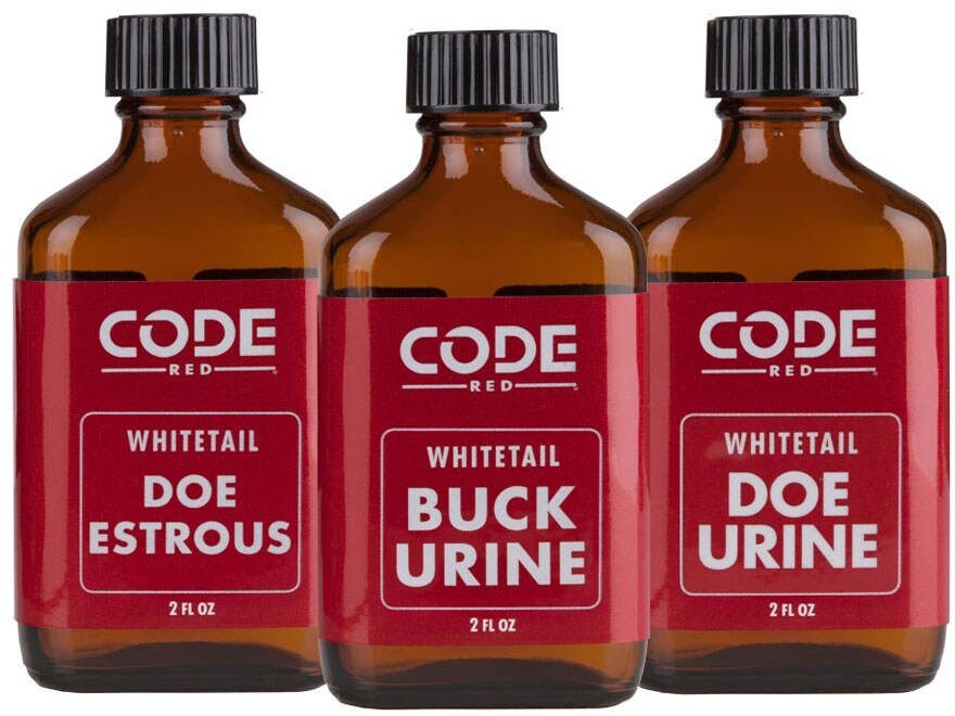 Code Red Triple Buck-N-Does Combo Deer Scent Liquid
