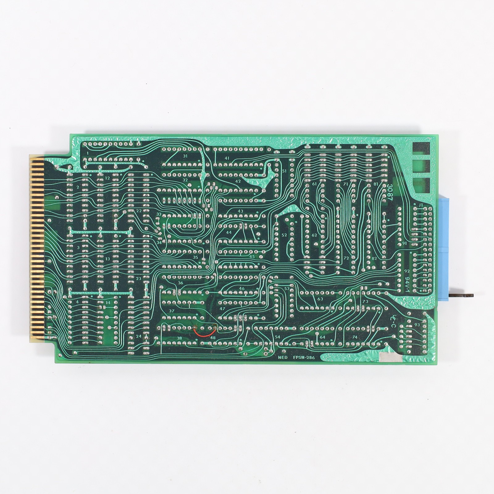 New England Digital Synclavier FPSM Computer Bin Card