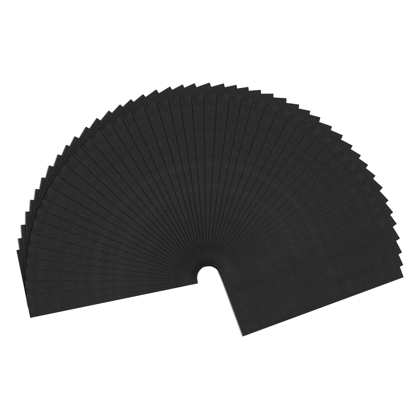 45 Pcs 400 Grit Dry SandPapers, 3.6 x 9 Inch Sand Papers