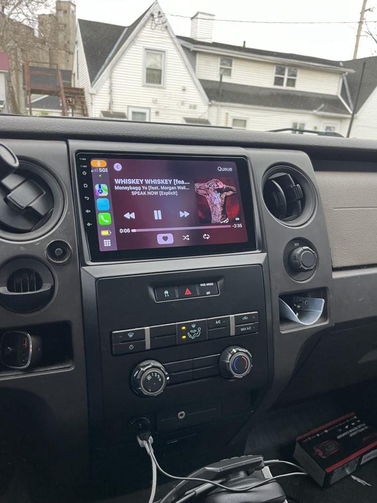 For Ford F150 2009-2014 Apple Carplay Android 15 Car Stereo Radio GPS Navi WIFI
