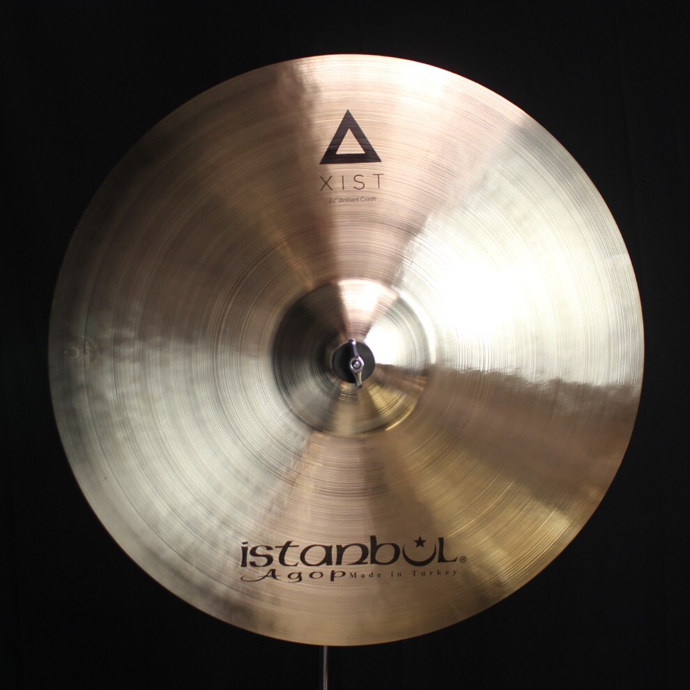 Istanbul Agop 22" Xist Brilliant Crash - 2170g (video demo)