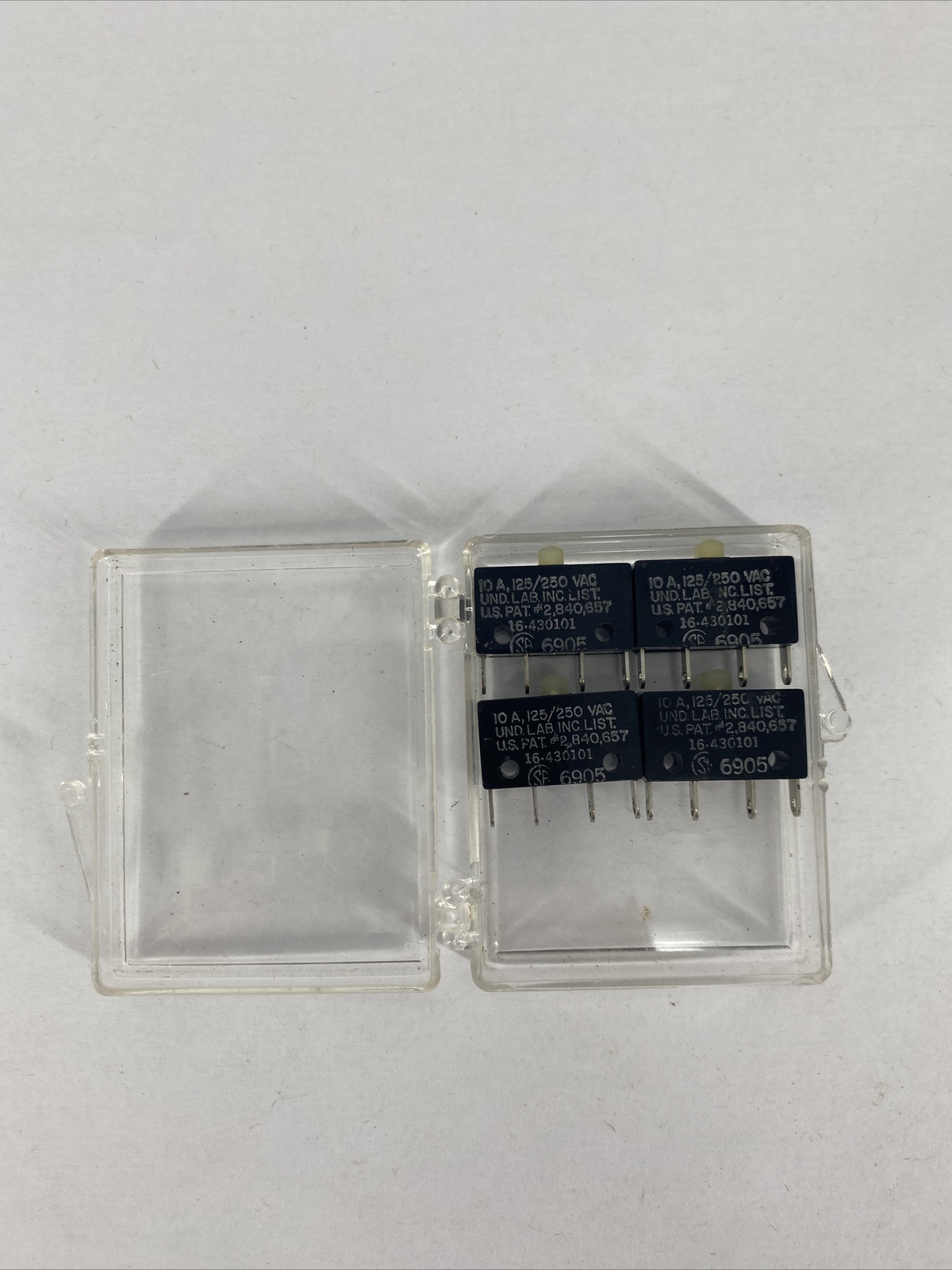 LOT OF 4 Licon 6095  Microswitch Sensitive Switch 125/250 VAC NEW OLD STOCK