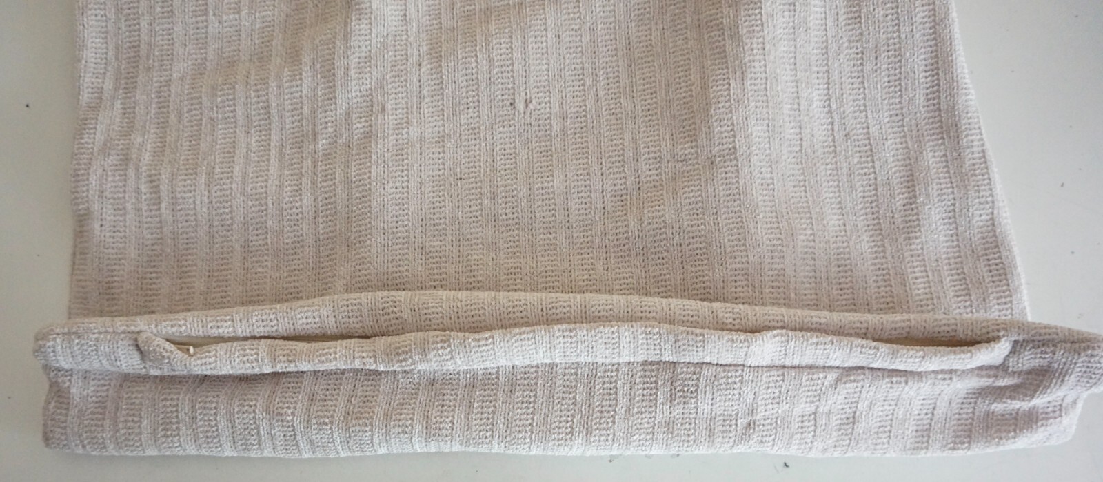 PLEASANT BOULEVARD CHENILLE PILLOW CASE COVERS 2 PACK BEIGE 20" X 20" NWT!!