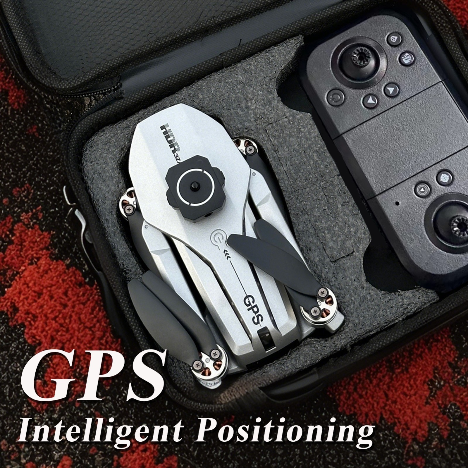 GPS Drone with 1080P Cameras Obstacle Avoidance Trajectory Flight Headless Mode