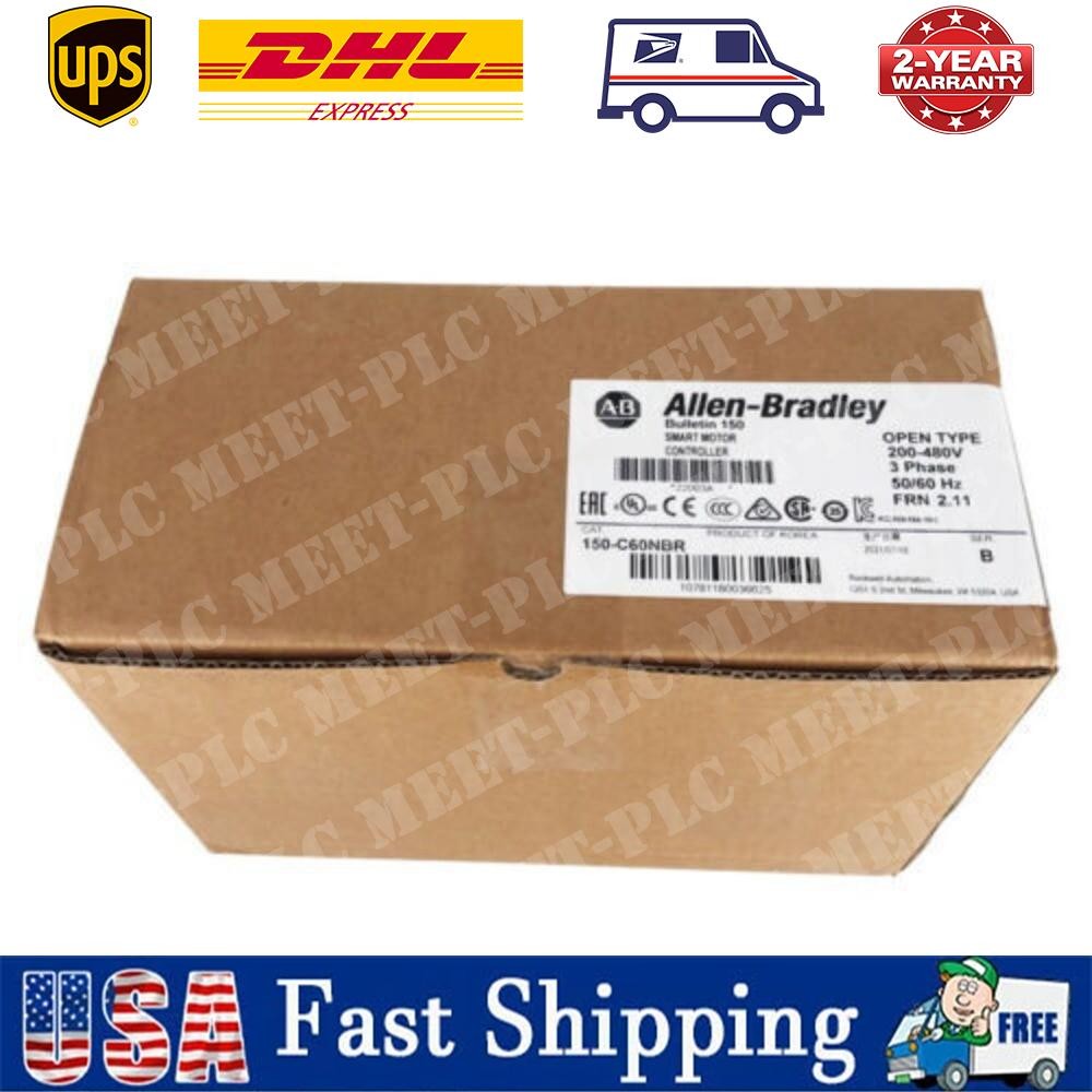 AB SMC Smart Motor Controller 150-C60NBR Sealed In Stock 150C60NBR US Free Tax