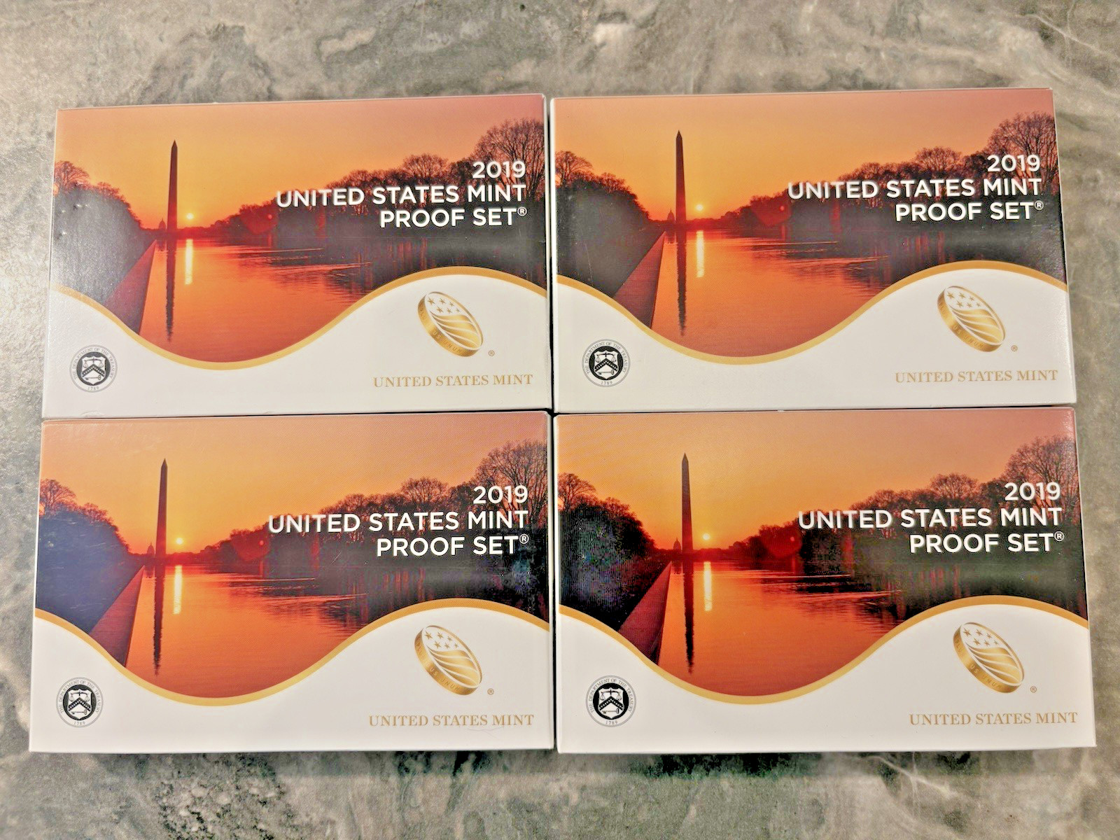 LOT OF 4 2019 United States Mint Proof Set Uncirculated OGP USA Free Ship