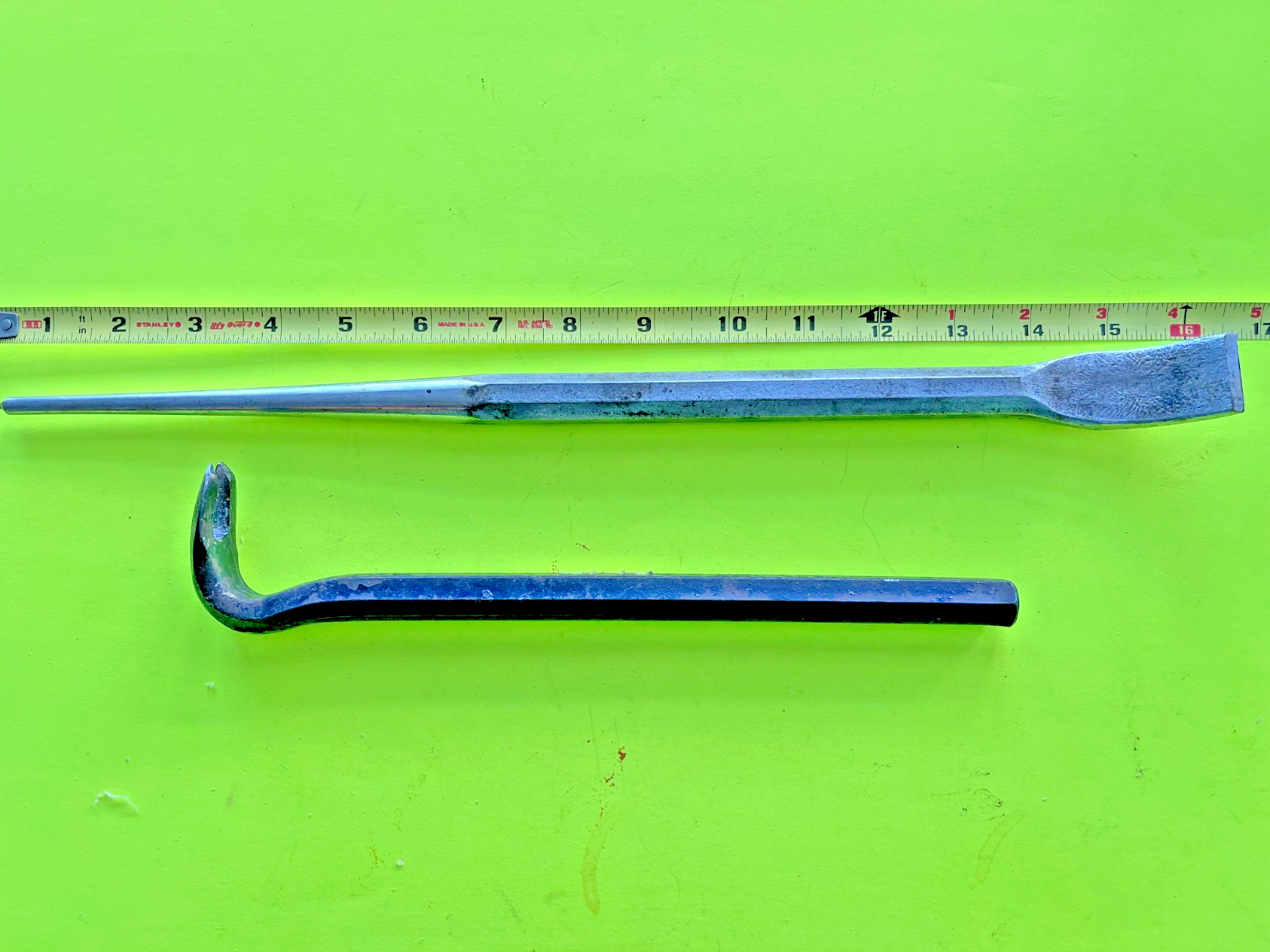 Vintage Stanley 55-033 Cat’s Paw Nail Puller +globemaster 68800 ,pry bar