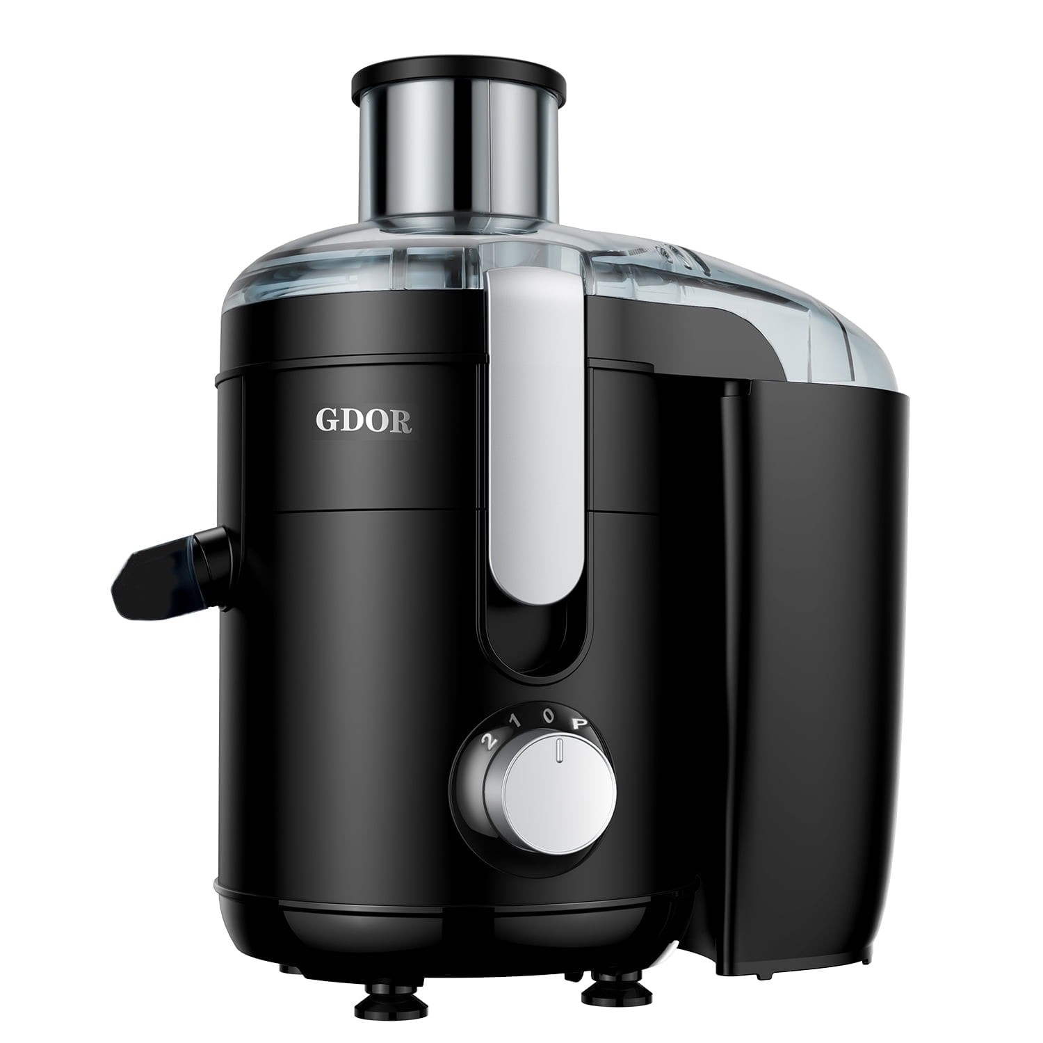 Juicer with Titanium Enhanced Cut Disc Dual Speeds Centrifugal Extractor Machine