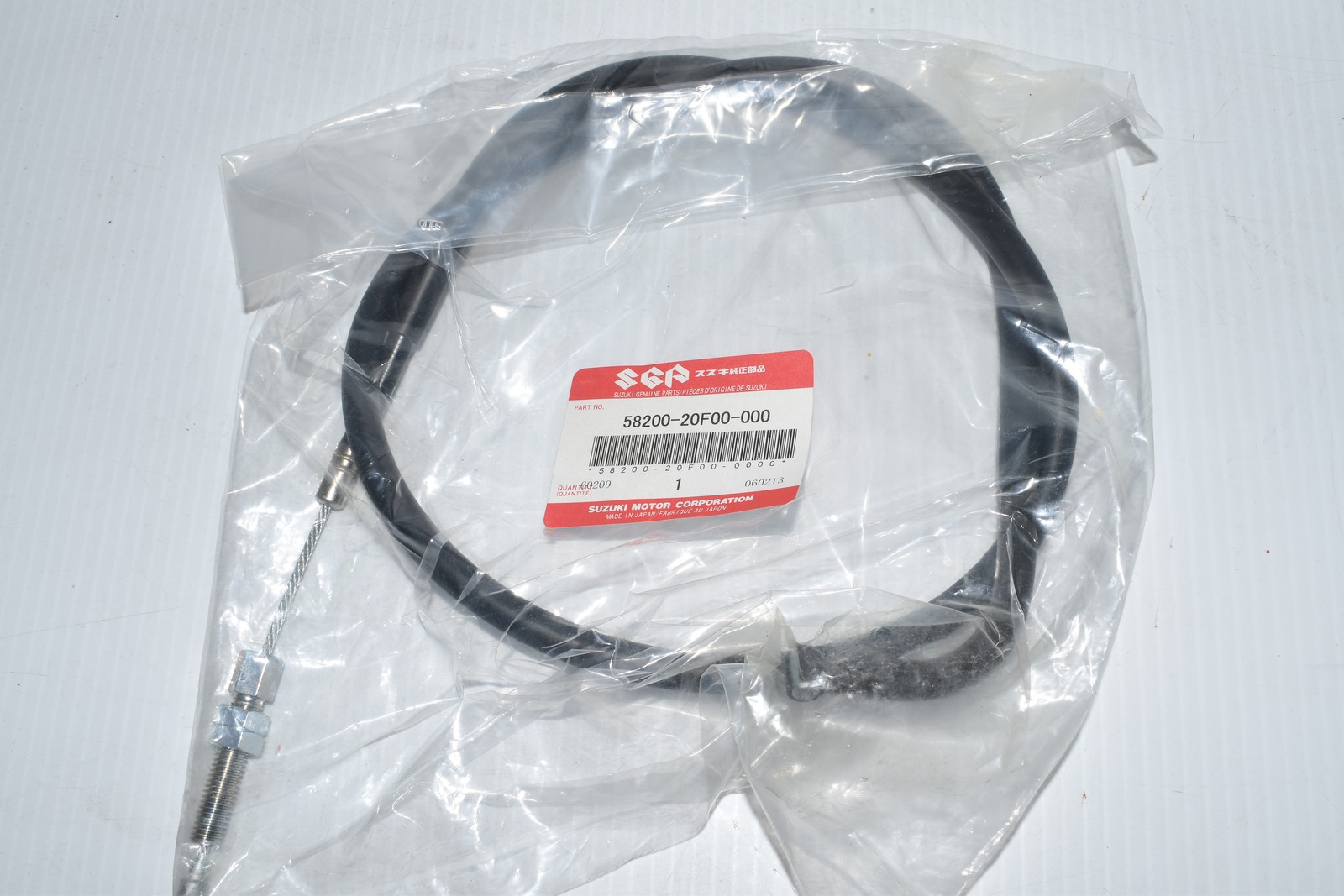 SUZUKI OEM SV650/S CLUTCH CABLE 58200-20F00 -NEW /OEM (FJM10)