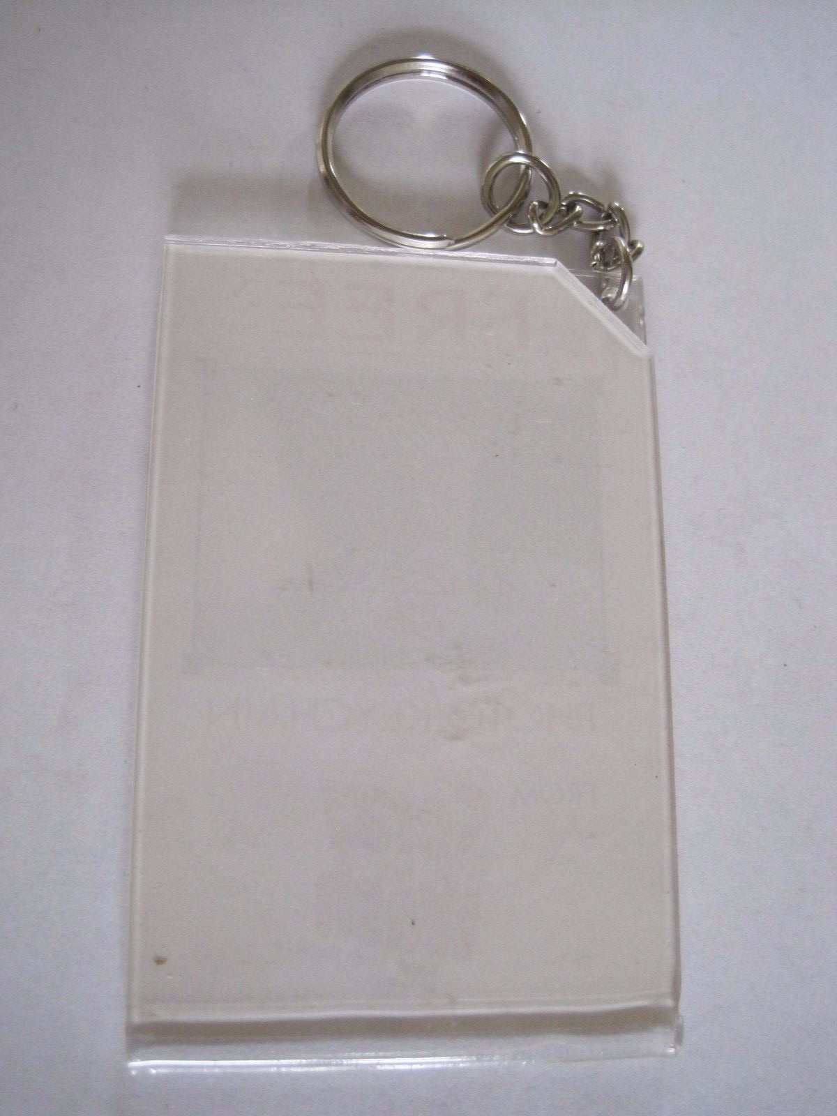 Photo Key Chain from Spray N Wash
