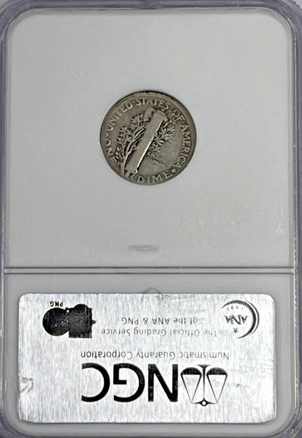 1921-D Mercury Dime : NGC VG10