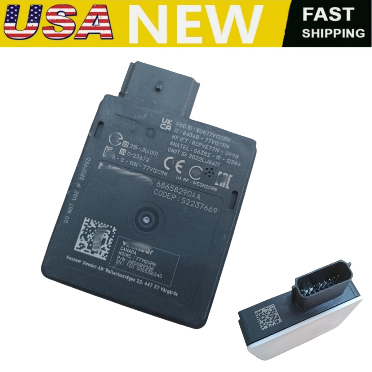Blind Spot Detection Module OEM 68658290AA For 2022-2025 Jeep Compass New USA