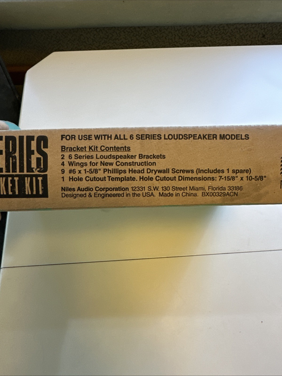 Niles 6 Series Bracket Kit 650 Bracket Kit NEW