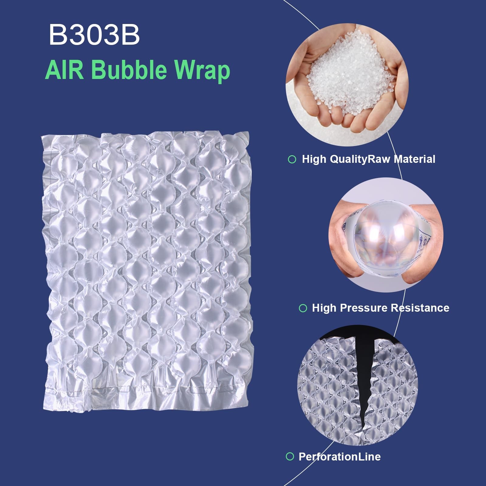 EONE E303B Air Cushion Film Bubble Wrap Pillow Air Cushion System Film Inflat...