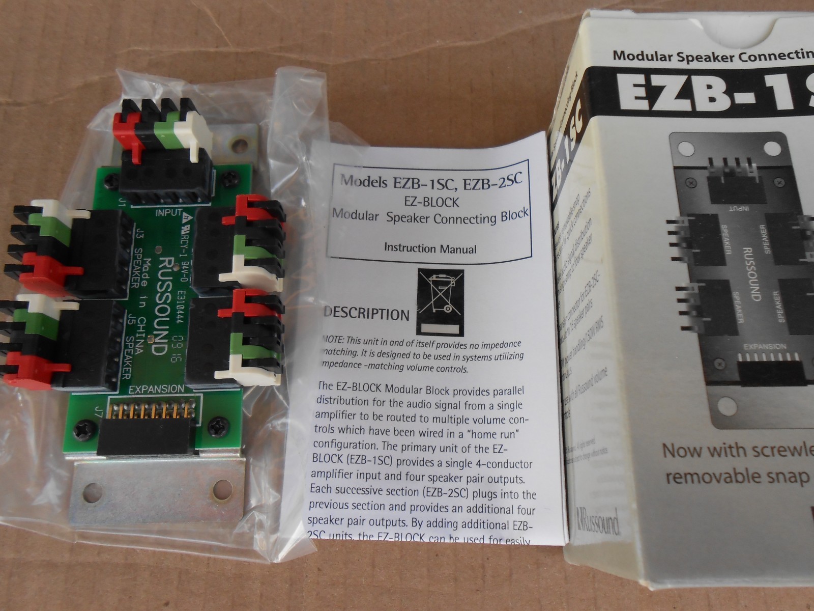 Russound EZB-1SC Speaker Connecting Block