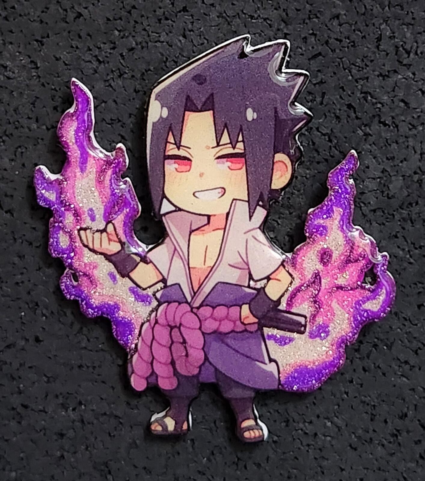 Sauske glitter pin - Naurto