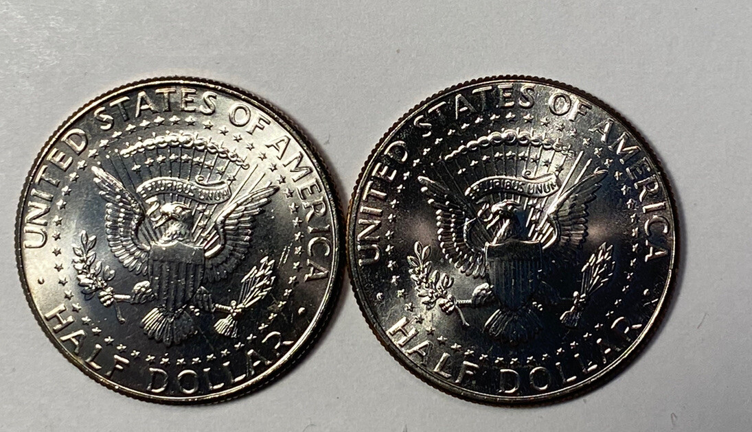 2005 P&D KENNEDY HALF DOLLAR Set (2 COIN SET) Uncirculated.