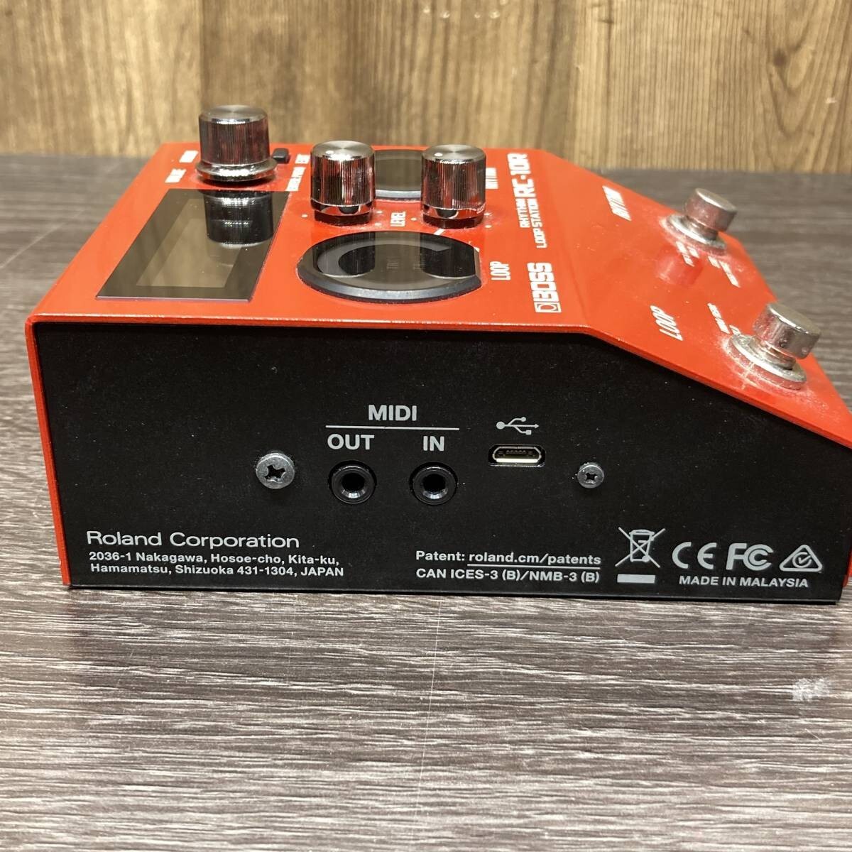 Boss RC-10R Rhythm Loop Station Guitar Effects Pedal
