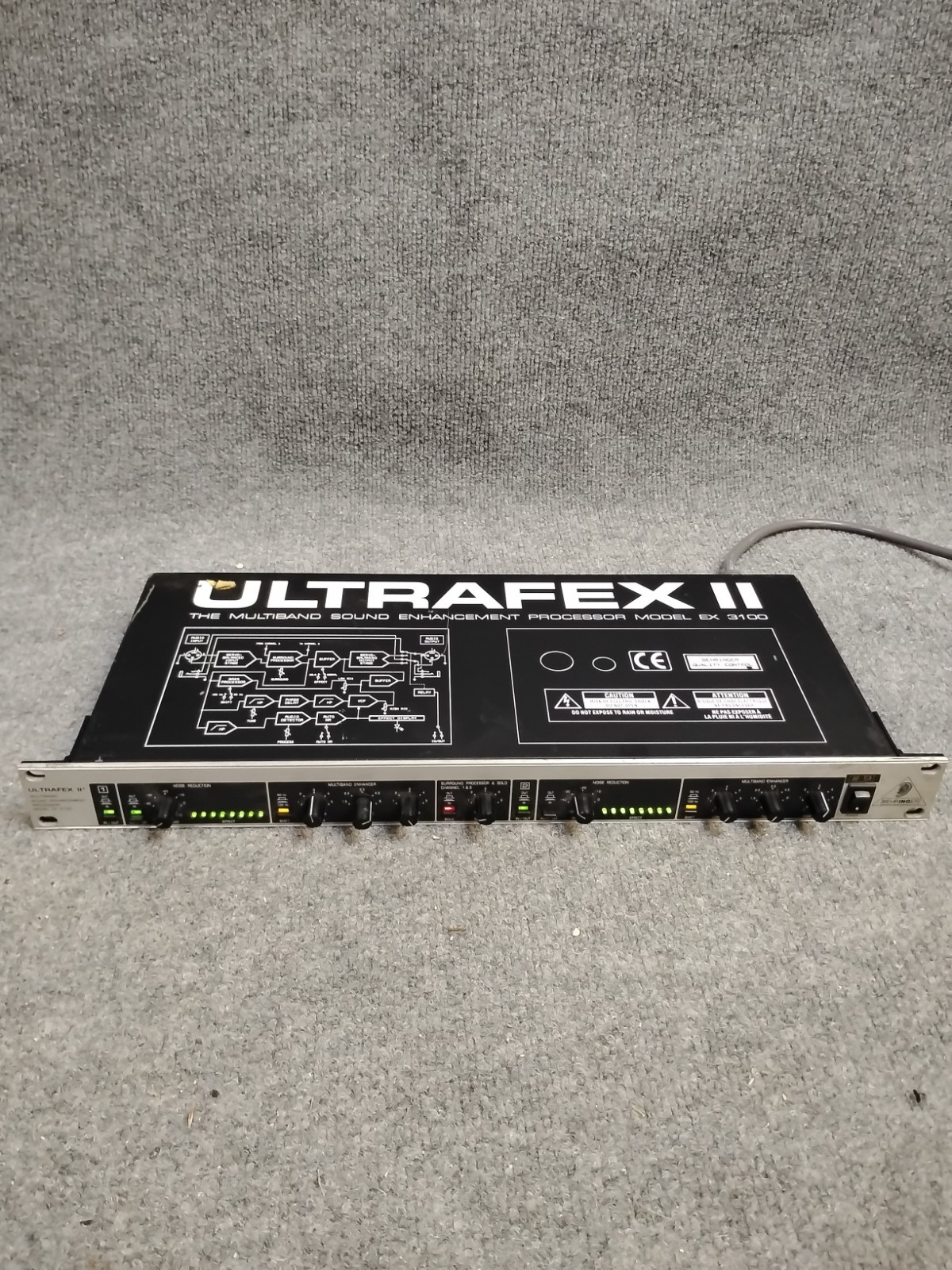 Behringer ULTRAFLEX II EX3100 Multiband Sound Enhancement Processor