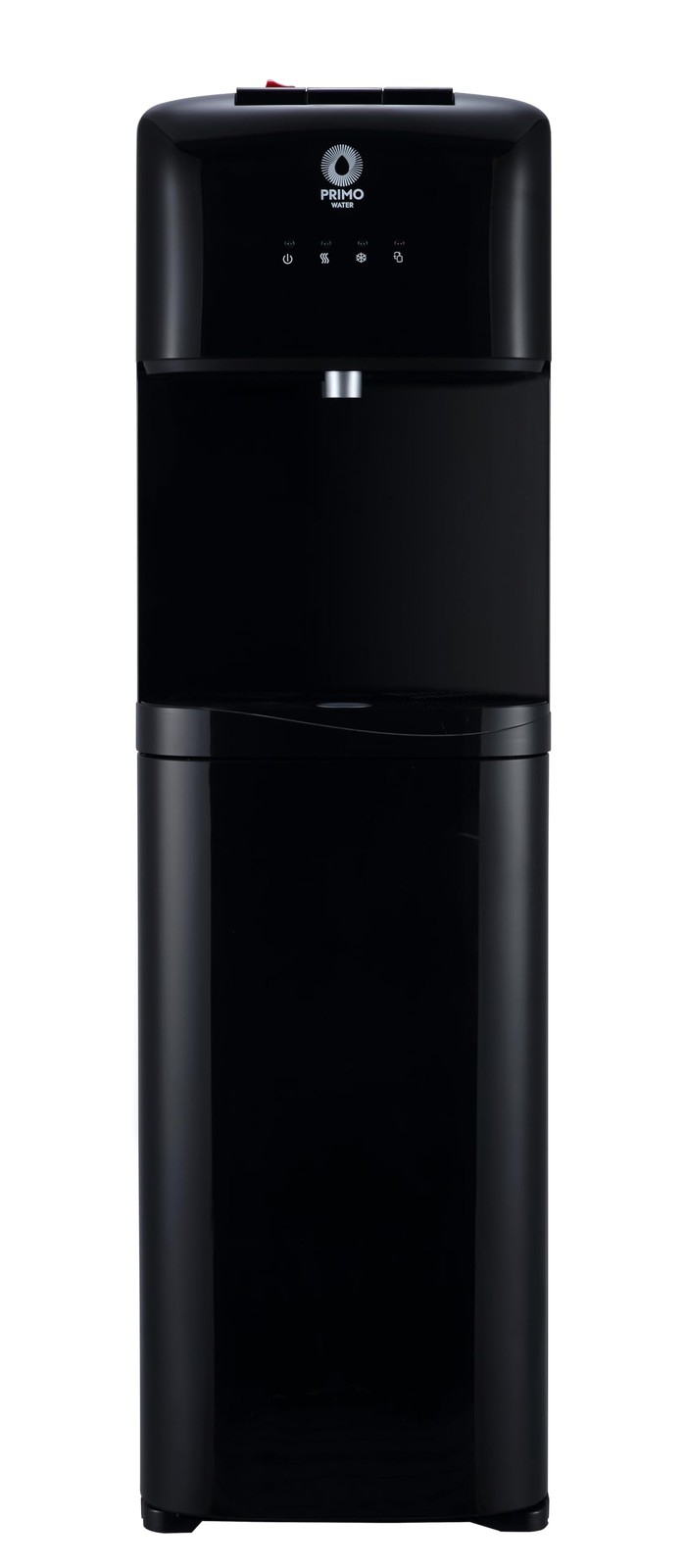 Primo Bottom Loading Water Dispenser 2 Temperature Hot and Cold Black 5 Gallon