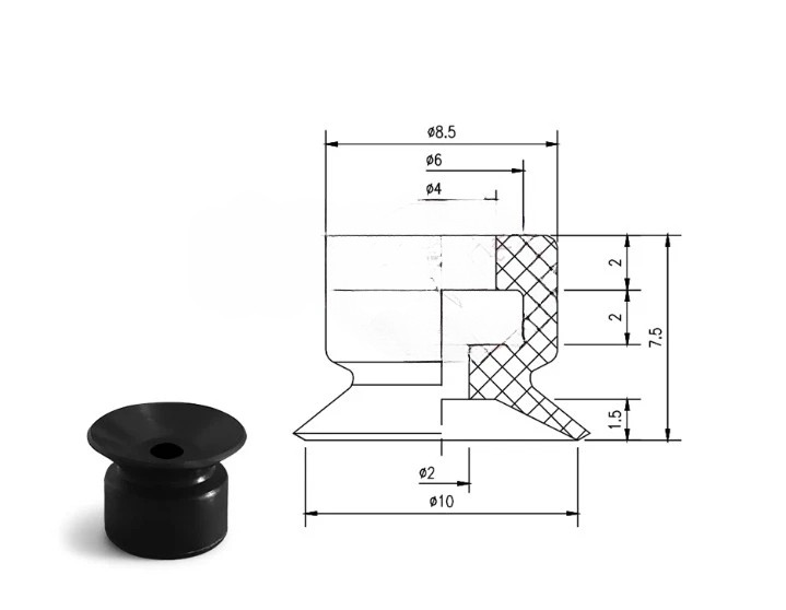 10PC NEW FOR Vacuum suction cup PFG-10A-SE