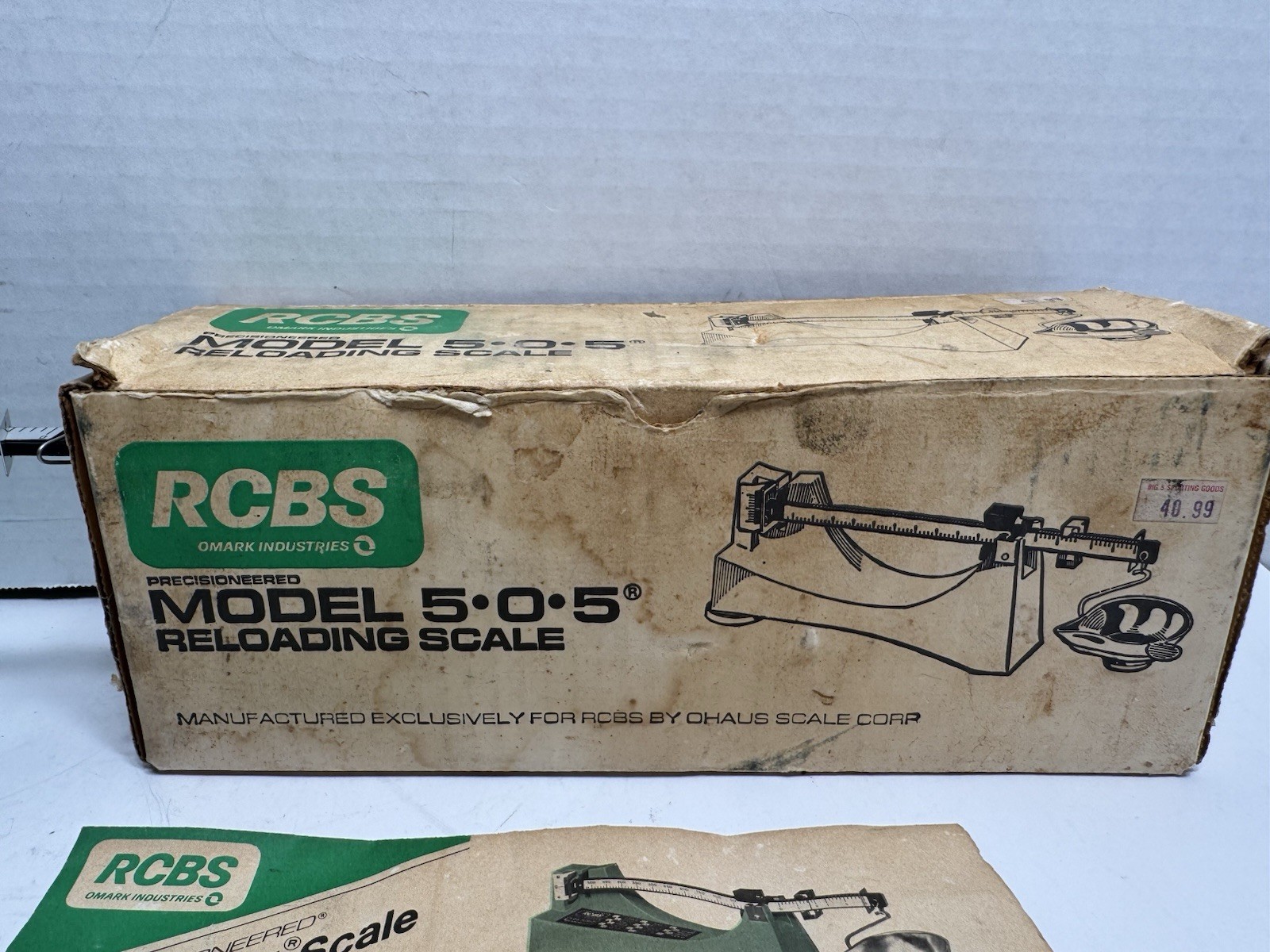 RCBS 5-0-5 Scale Reloading Powder Model 505