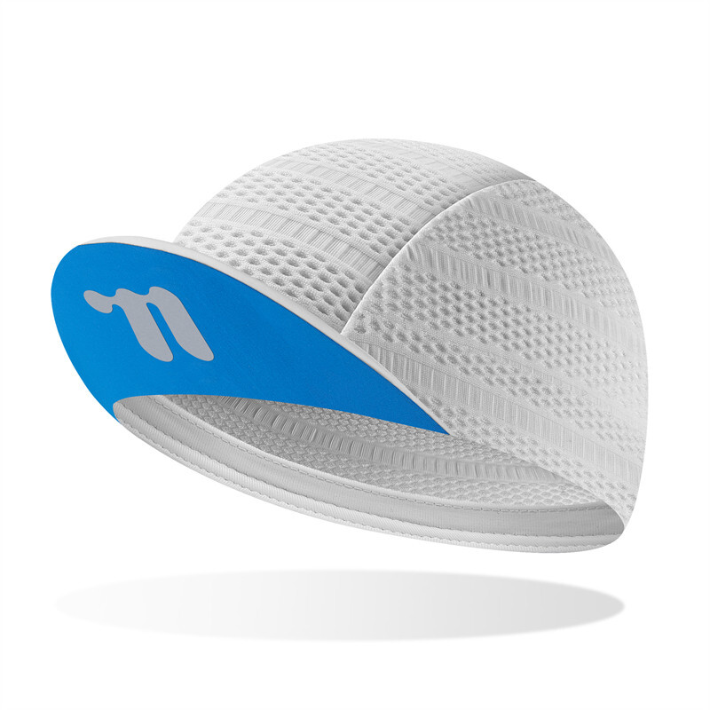 WEST BIKING Cycling Cap Brim Sun Protection Quick Dry Bicycle Helmet Hat White