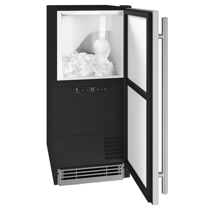 HCL115 / HCP115 15" Clear Ice Machine w/ Factory Drain Pump