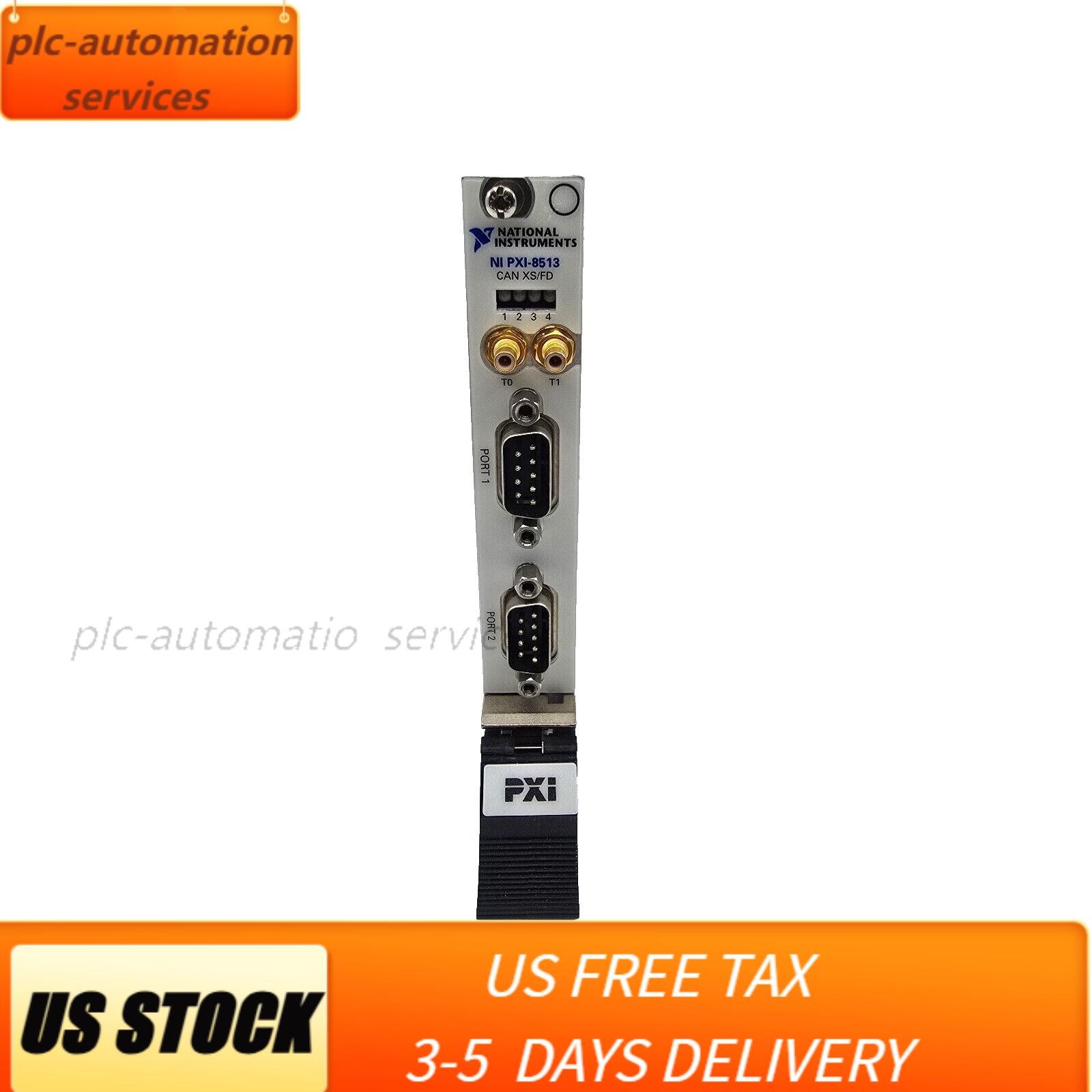 US Free TAX NEW NI PXI-8513 PXI 8513 CAN/XS, XNET 2-port.