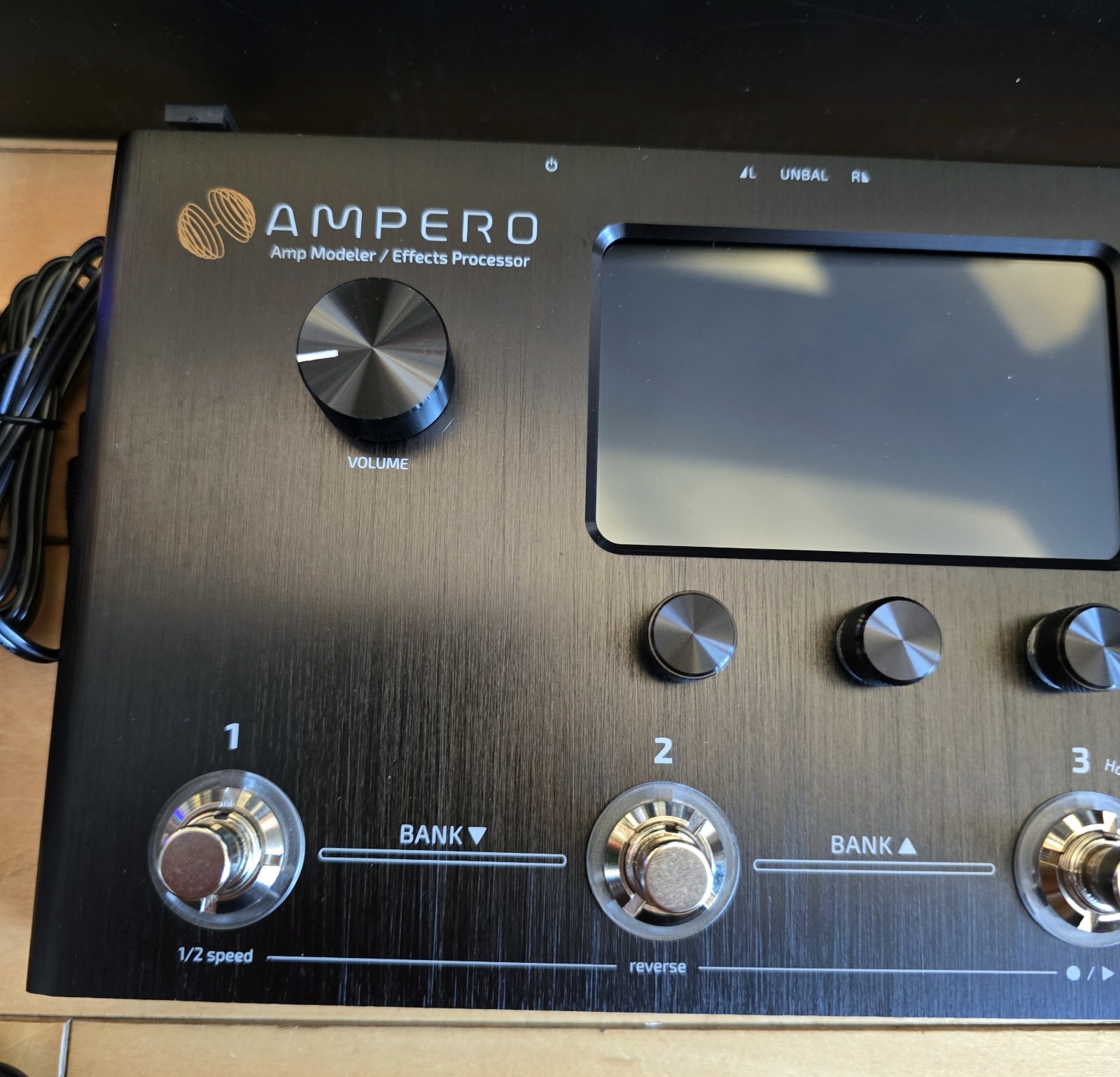 Hotone Ampero MP-100 Guitar Amp Modeler Pedal and Effects Processor Open Box